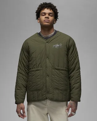 Куртка мужская Air Jordan Flight Heritage Liner Jacket Olive DX4349-045