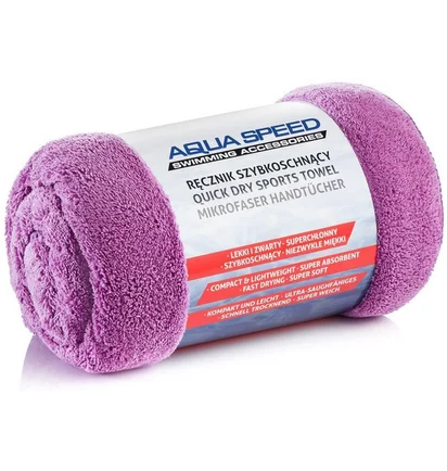 Рушник Aqua speed Dry Coral 7041 70Х140 См Violet 157-09