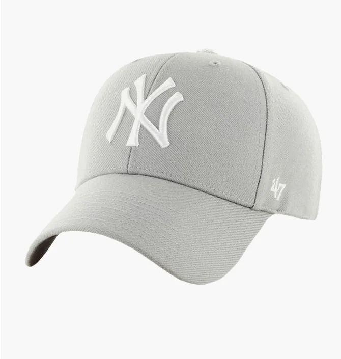 Кепка унісекс 47 Brand Ny Yankees Gray Wool Green B-Mvp17Wbv-Gyc