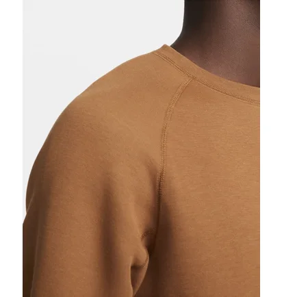 Свитшот мужской Nike Sportswear Tech Fleece Crew Brown FB7916-281