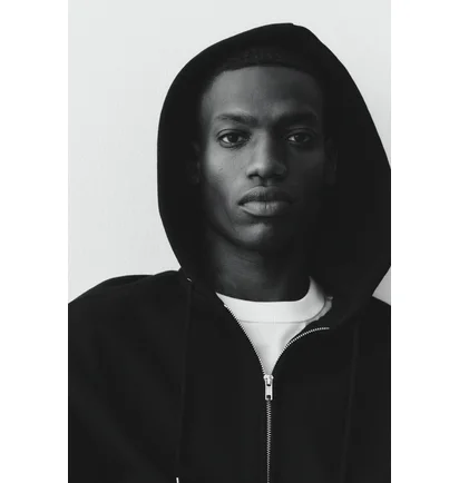 Толстовка чоловіча Capuchonvest Loose-Fit Black 1308010007