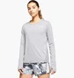 Лонгслив женский Nike Dri Fit Miler Grey AJ8128-056