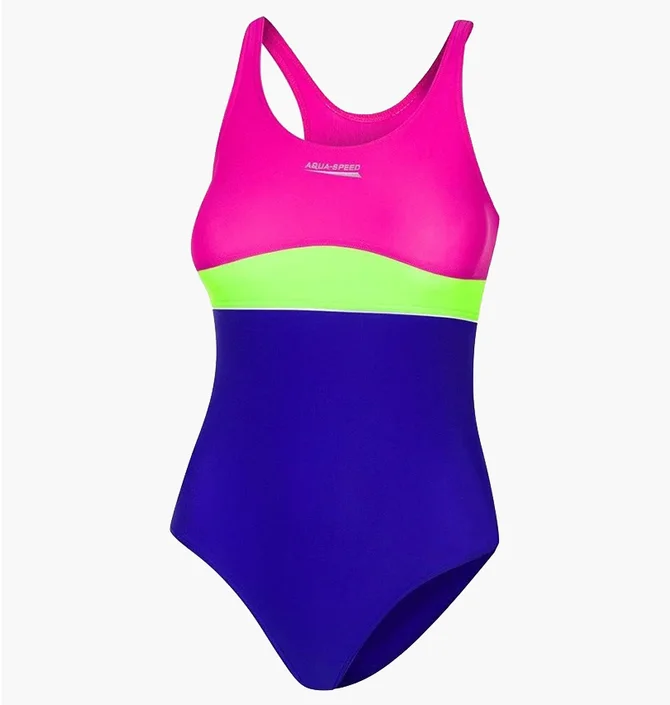 Купальник дитячий Aqua speed Emily 6079 164См Violet/Pink 367-93