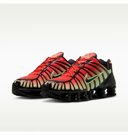 Кросівки чоловічі Nike Shox Tl Red/Yellow AV3595-601