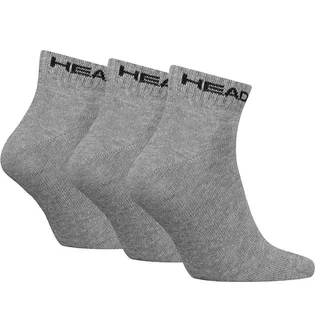 Носки мужские HEAD Elements All Sports Quarter Grey (3 пары) 701229010-004