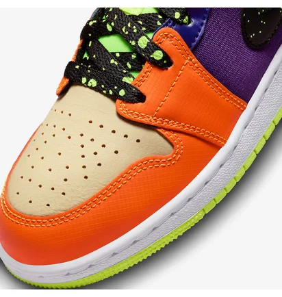 Кросівки дитячі Air Jordan 1 Mid Volt/Vivid Multi FD8795-700