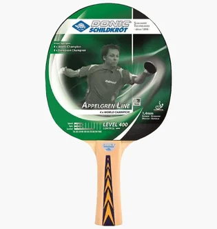 Ракетка для настольного тенниса Donic Appelgren Level 400 New Black/Red 703005