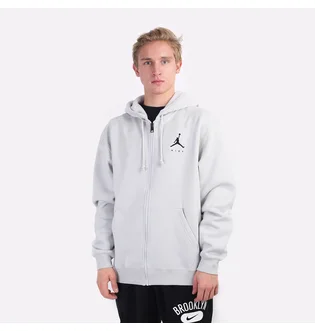 Толстовка мужская Air Jordan Jumpman Fleece Full-Zip Grey DC9606-097