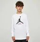 Лонгслів дитячий Air Jordan Baseline Flight White 85C892-001