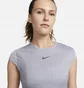 Футболка женская Nike Dri-Fit Adv Run Division T-Shirt Grey DX0199-536