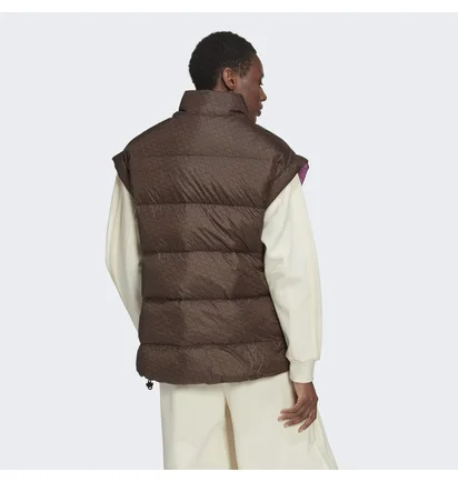 Жилетка жіноча Adidas Down Vest Brown HK5243