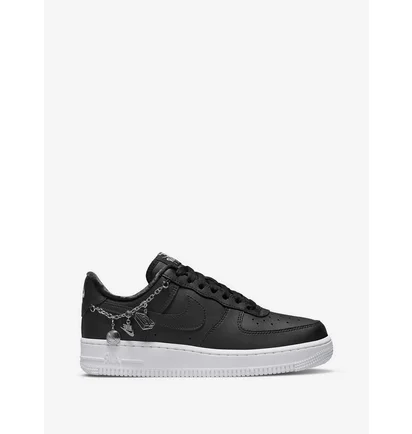 Кросівки жіночі Nike Air Force 1 07 Lx Black Pendant Black Dd1525-001