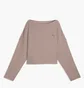 Лонгслів жіночий Puma Cloudspun Rib Brown 528675-88