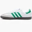 Кроссовки унисекс Adidas Samba Og White & Green White IG1024