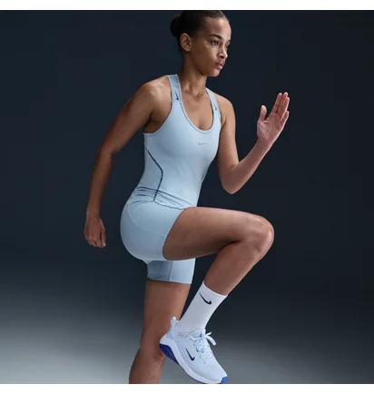 Боді жіноче Nike WomenS Dri-Fit Bodysuit Light Blue HV6963-440