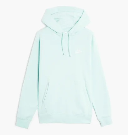 Худі чоловіче Nike Sportswear Club Fleece Hoodie Light Blue BV2654-346