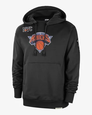 Худи мужское Nike Nba Courtside New York Knicks Standard Issue City Edition 2023/24 Black FB4451-010
