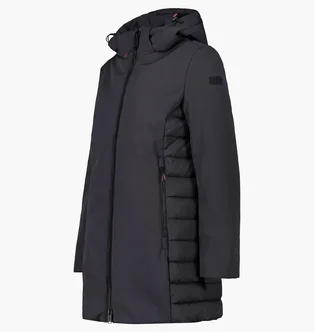 Парка жіноча Cmp Parka Zip Hood Black 32K1526-U423