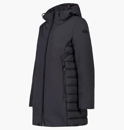 Парка женская Cmp Parka Zip Hood Black 32K1526-U423