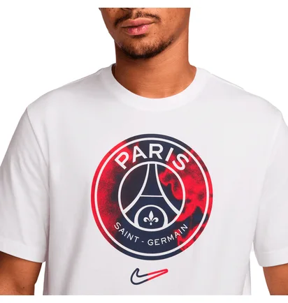 Футболка мужская Nike Psg Crest White FV8558-100