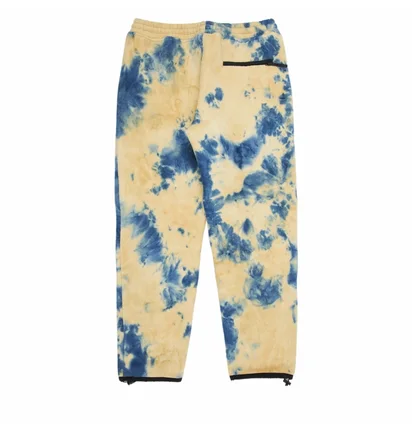 Штаны мужские Pleasures Caffeine Polar Fleece Pants Yellow/Blue P21F003-TAN