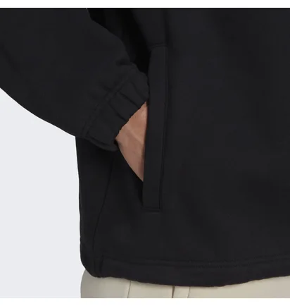 Кофта мужская Adidas Adicolor Contempo Half-Zip Crew Sweatshirt Black Hk0311