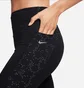 Леггинсы женские Nike Fast Black FB4579-010