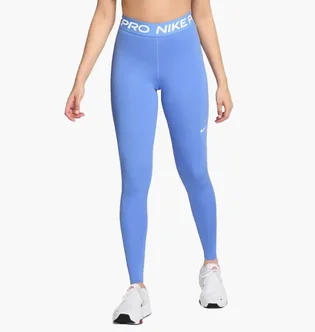 Лосини жіночі Nike WomenS Mid-Rise Mesh-Panelled Leggings Blue CZ9779-494