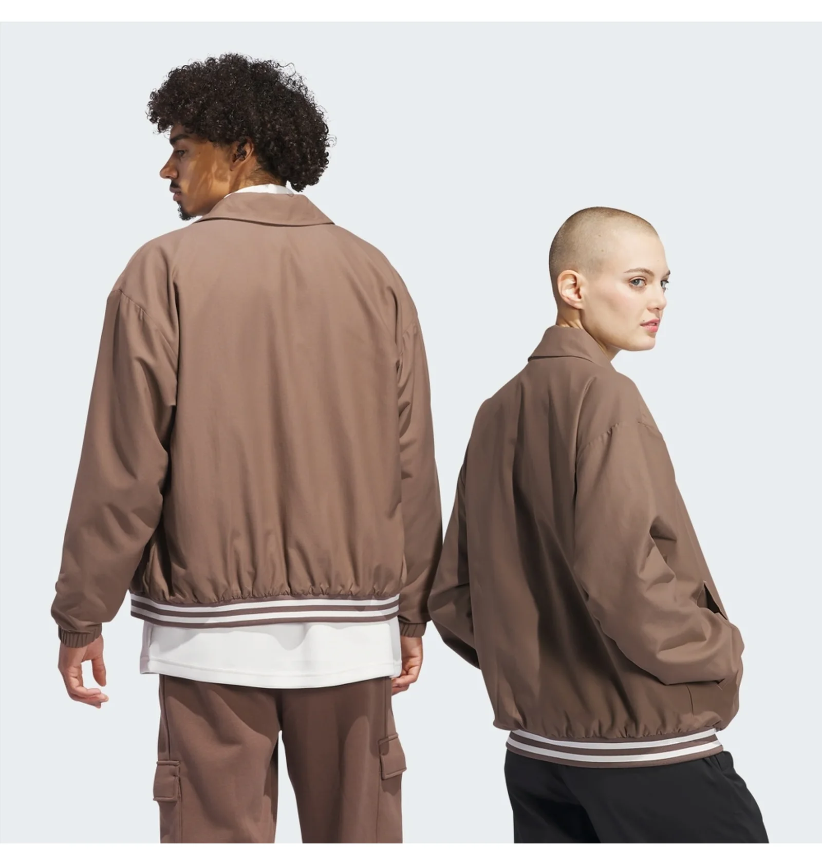 ᐉ Куртка унисекс Adidas Coach Jacket Brown IY7371 - купить в