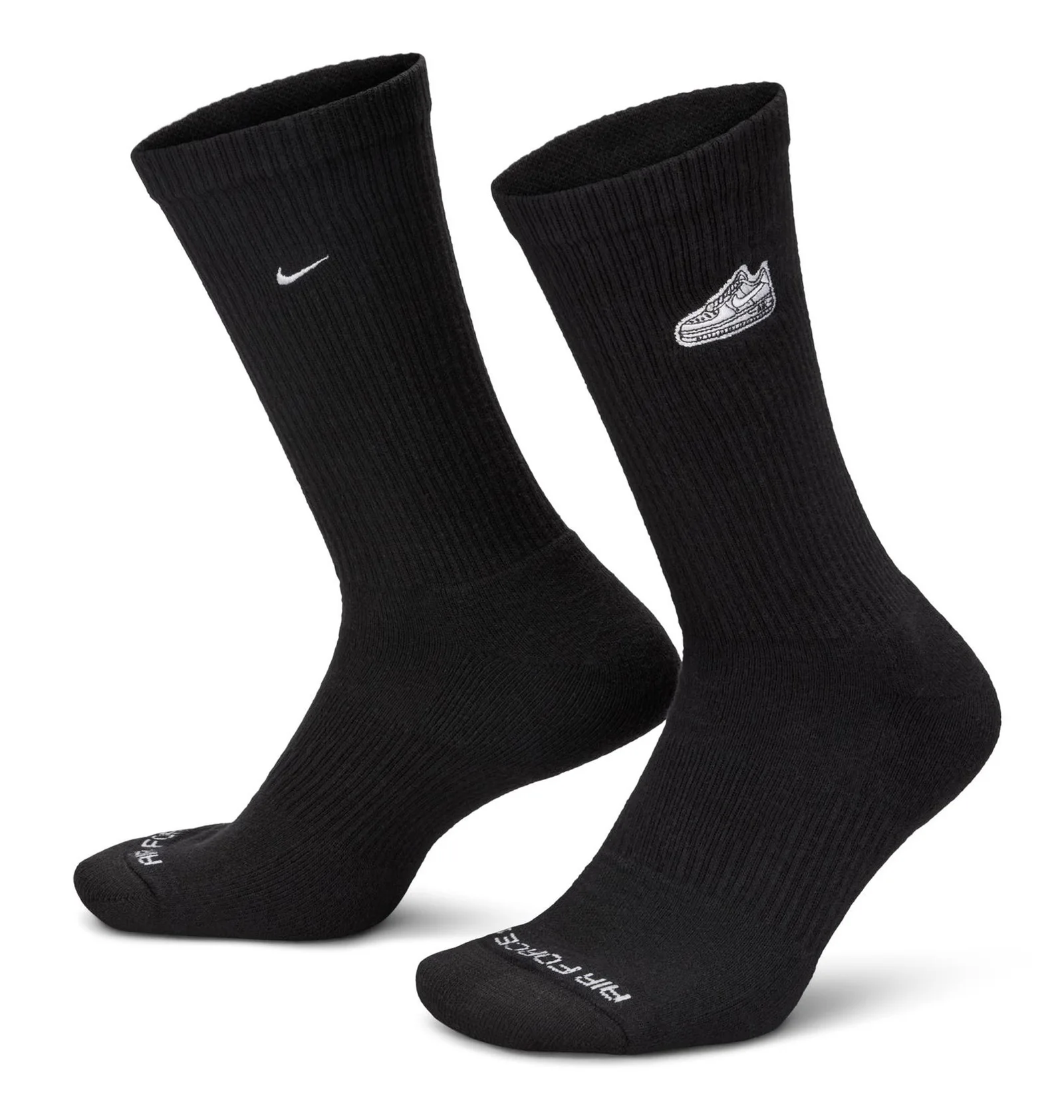 ᐉ Шкарпетки унісекс Nike Everyday Plus Cushioned Crew Socks Black