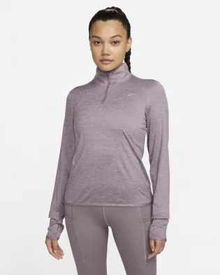 Кофта женская Nike Dri-Fit Swift Element Uv 1/4-Zip Running Top Violet FB4316-536
