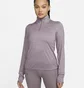 Кофта женская Nike Dri-Fit Swift Element Uv 1/4-Zip Running Top Violet FB4316-536