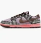Кроссовки женские Nike Dunk Low X Harris Tweed Violet/Brown HQ5036-902