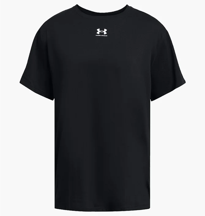 Футболка женская Under Armour Campus Oversize Black 1387193-001