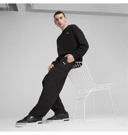 Штаны мужские Puma Wardrobe Ess Relaxed Black 629653-01
