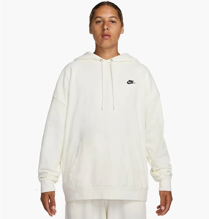 Худи мужское Nike Fleece MenS Oversized French Terry White HJ1816-133