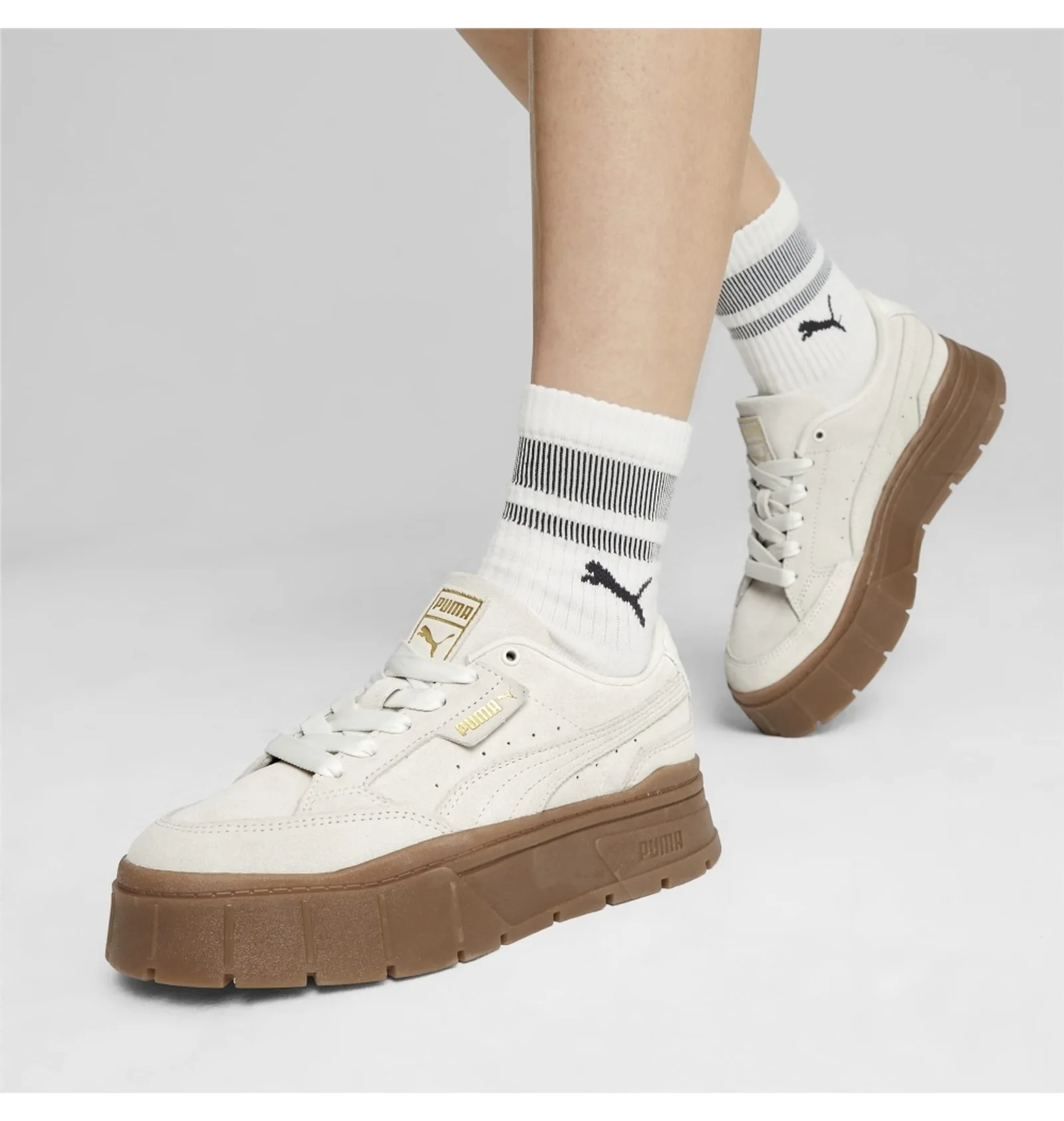 ᐉ Кроссовки женские Puma Mayze Stack Soft Winter Sneakers White