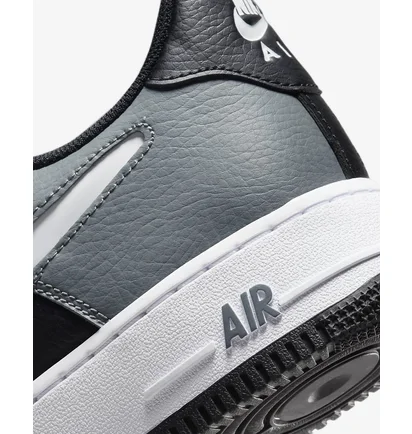 Кросівки чоловічі Nike Air Force 1 07 Grey/Black Dv3501-001