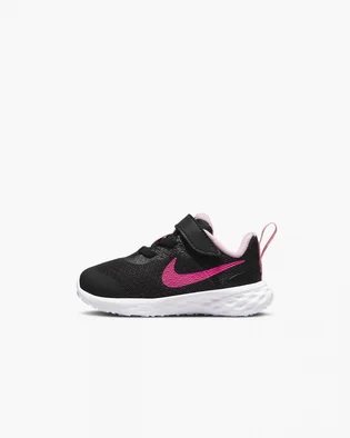 Кроссовки детские Nike Revolution 6 Nn (Tdv) Black Dd1094-007