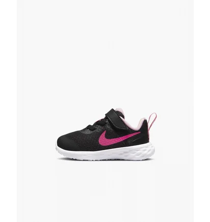 Кроссовки детские Nike Revolution 6 Nn (Tdv) Black Dd1094-007