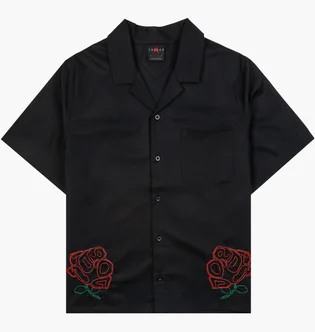 Рубашка женская Air Jordan J Ss Woven Top Rose Black HJ0096-010