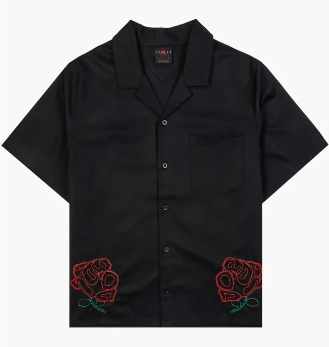 Сорочка жіноча Air Jordan J Ss Woven Top Rose Black HJ0096-010