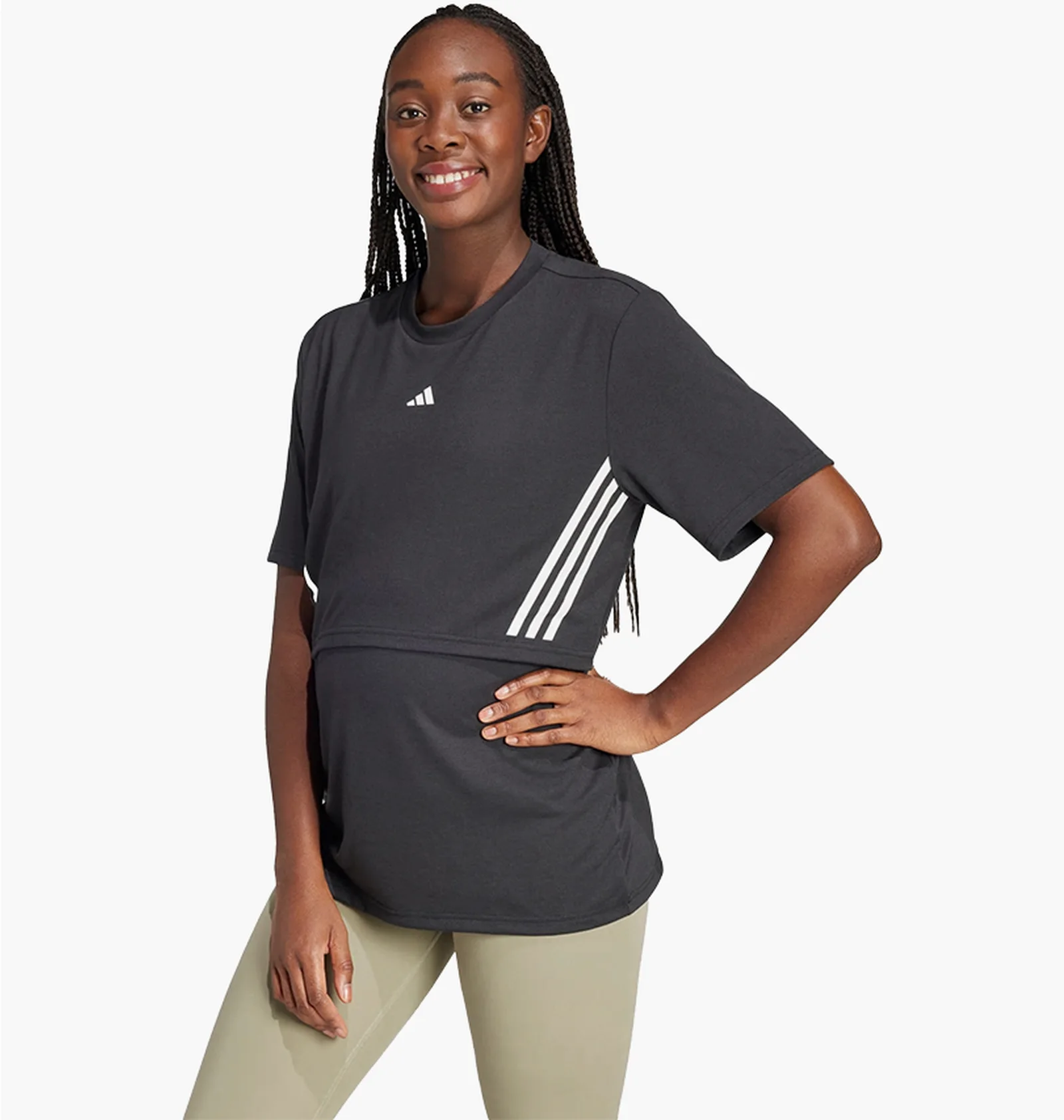 ᐉ Футболка жіноча Adidas Maternity T-Shirt Black IK5497