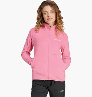 Кофта женская Adidas Terrex Multi Full-Zip Fleece Jacket Pink IX7710