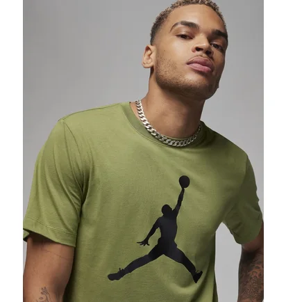 Футболка чоловіча Air Jordan Jumpman T-Shirt Olive CJ0921-342