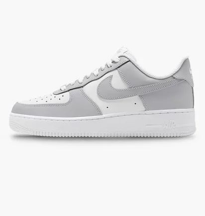 Кросівки чоловічі Nike Air Force 1 07 White/Grey FD9763-101