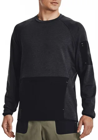 Світшот чоловічий Under Armour Terrain Terry Crew Black 1370509-001