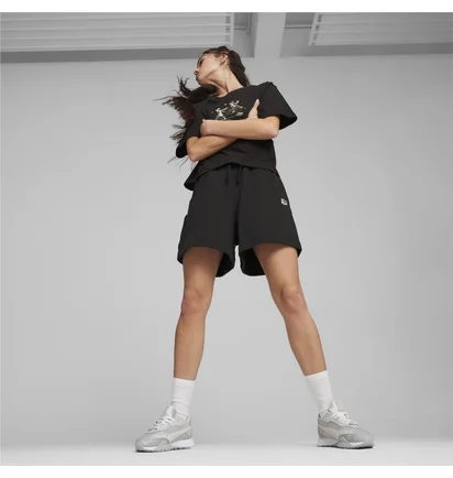 Шорти жіночі Puma Downtown High Waist Shorts Black 624355-01