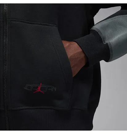 Толстовка мужская Air Jordan Fleece Black IH7559-010