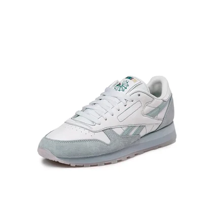 Кроссовки мужские Reebok X Whim Classic Leather White/Grey RMIA004C99LEA0044545